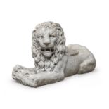 EXTRAORDINARY WHITE MARBLE LION VENICE 15TH CENTURY