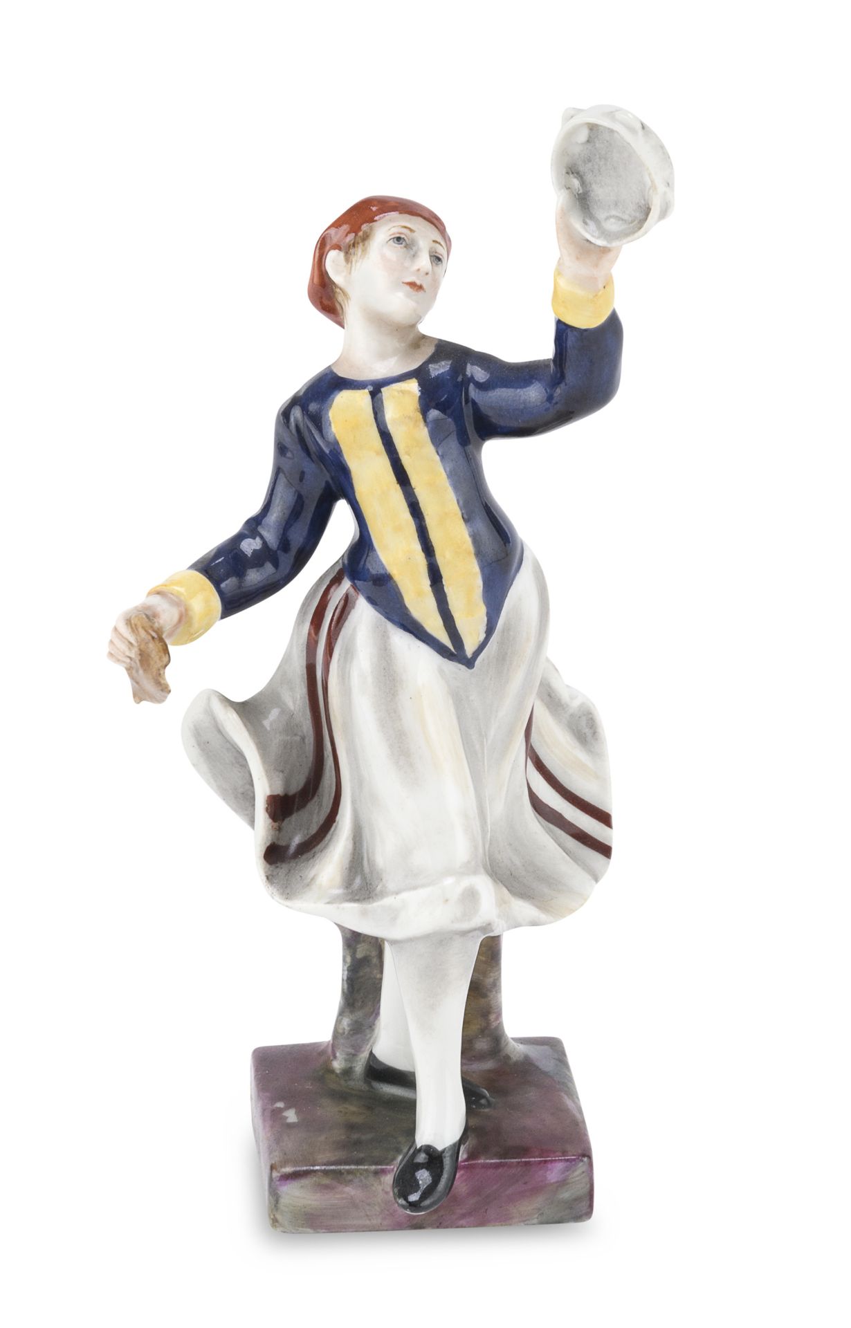 PORCELAIN SCULPTURE CAPODIMONTE MID 19TH CENTURY