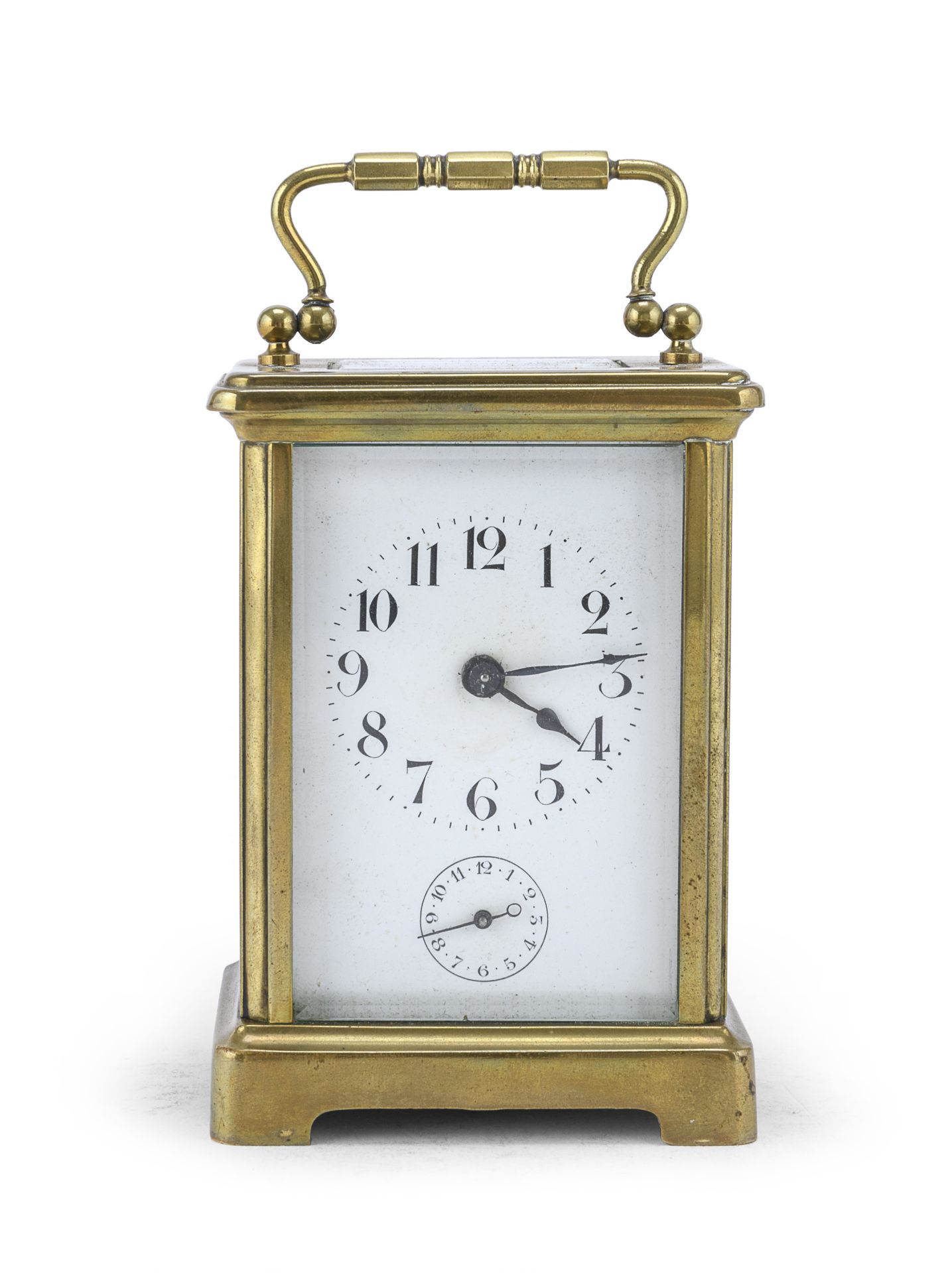 CARRIAGE CLOCK LATE 19TH CENTURY