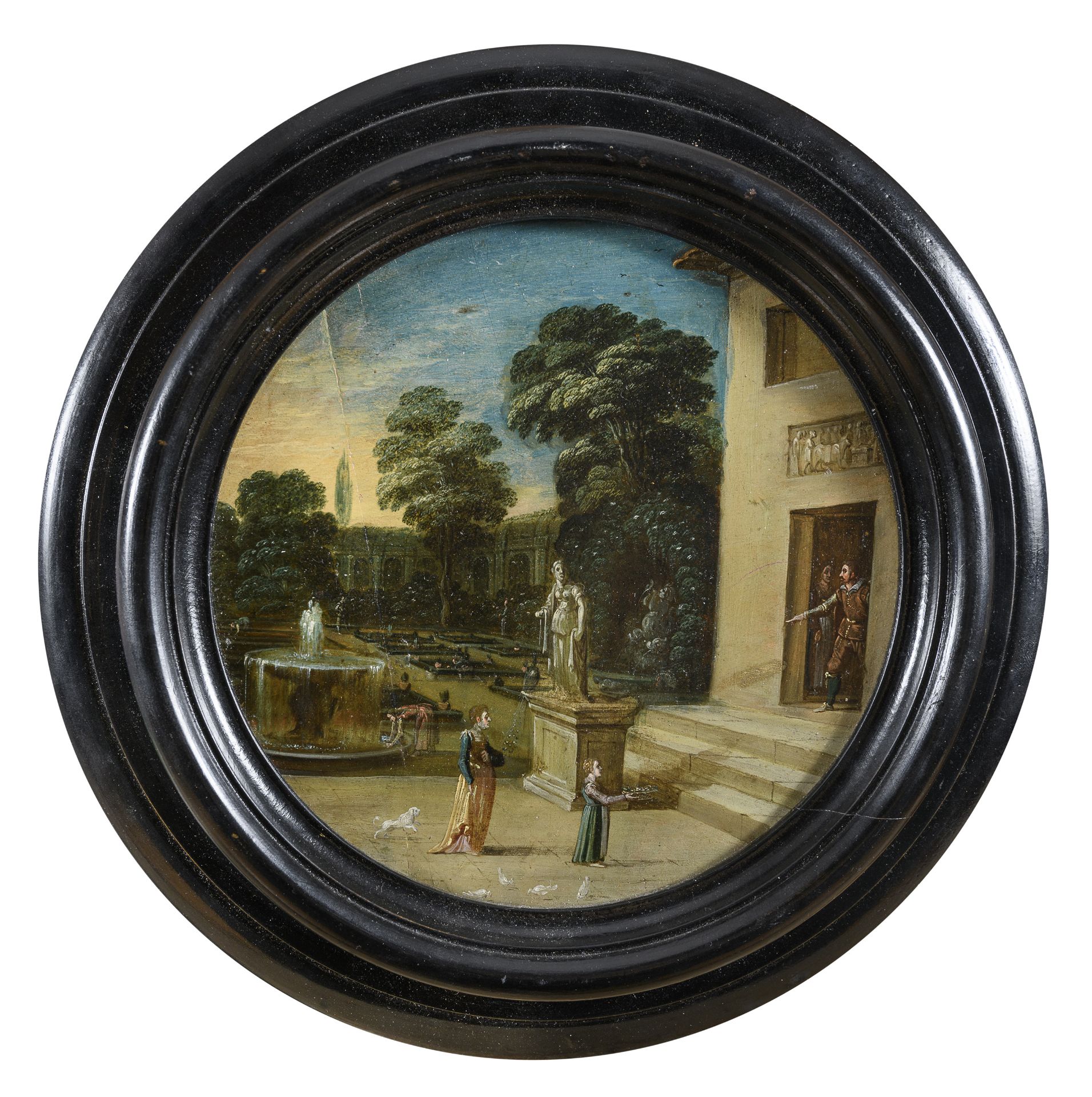 FLEMISH OIL PAINTING EARLY 17TH CENTURY