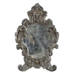 SILVER MIRROR ROME PAPAL STATES EARLY 18TH CENTURY