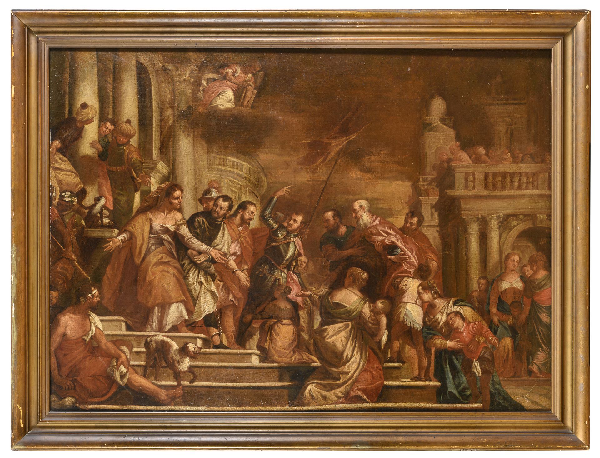 OIL PAINTING BY FOLLOWER OF PAOLO CALIARI known as IL VERONESE