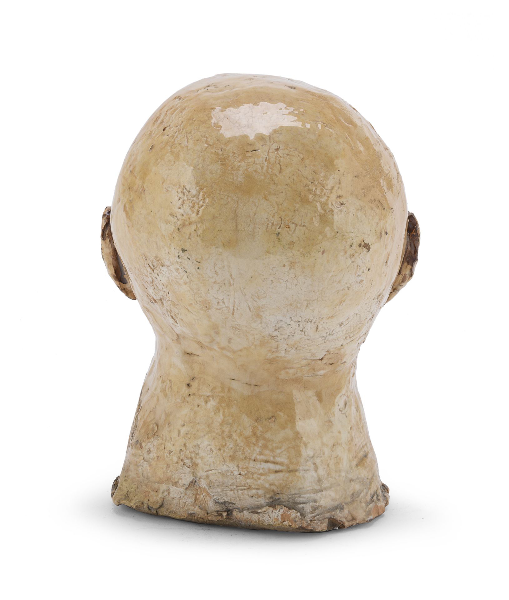 CERAMIC HEAD OF MAN 20TH CENTURY - Image 3 of 4