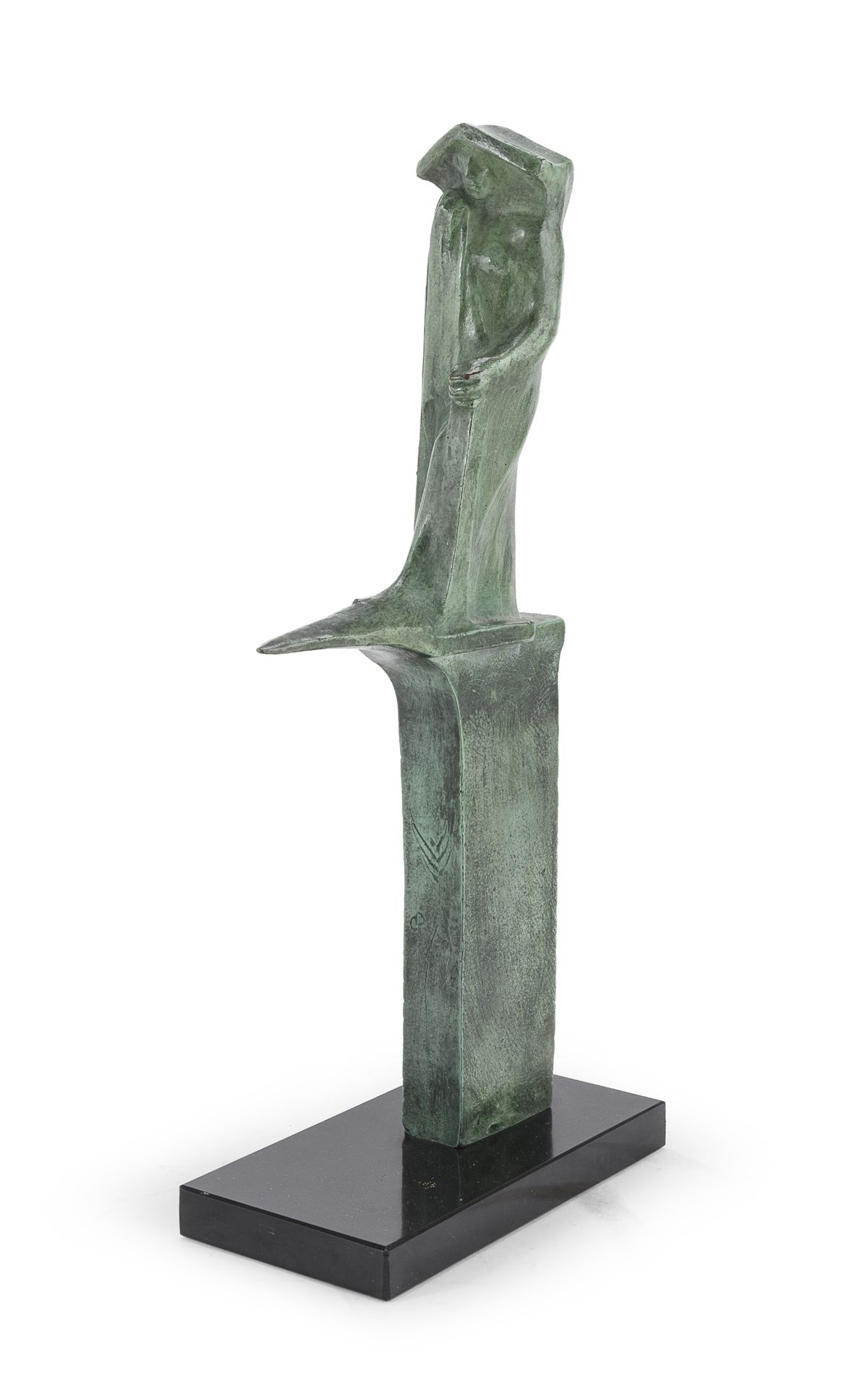 BRONZE SCULPTURE OF CYBELE BY DUILIO CAMBELLOTTI 1910/1992 - Image 3 of 3