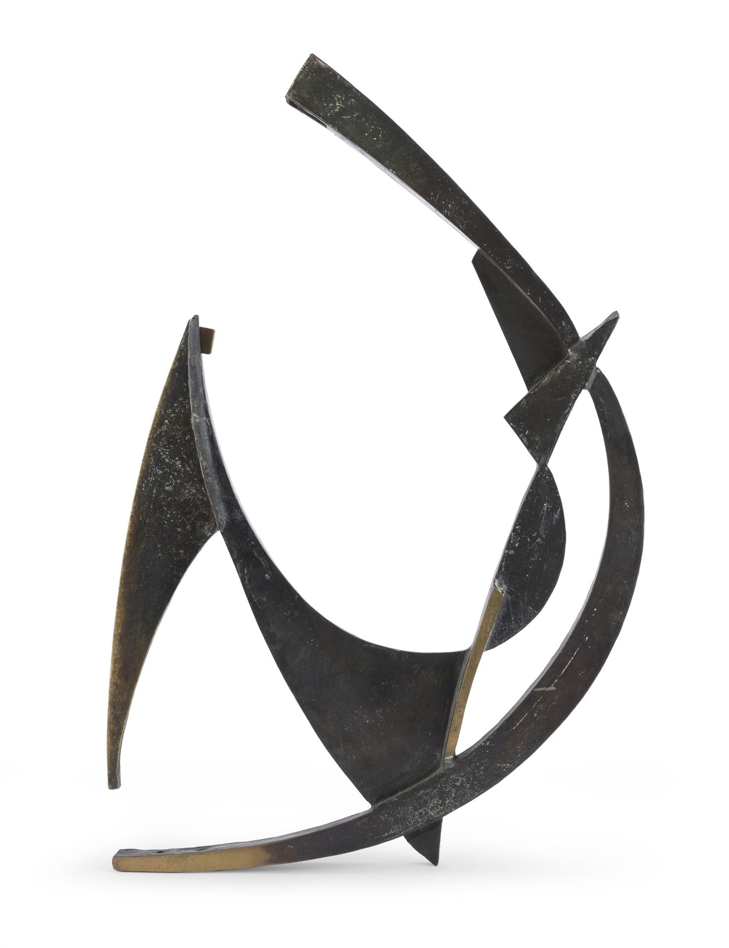 BRONZE SCULPTURE BY ALDO CARON 1958