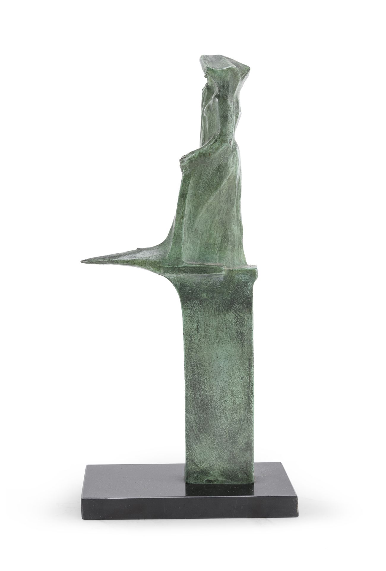 BRONZE SCULPTURE OF CYBELE BY DUILIO CAMBELLOTTI 1910/1992 - Image 2 of 3