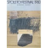 POSTER BY CY TWOMBLY FOR THE SPOLETO FESTIVAL 1980