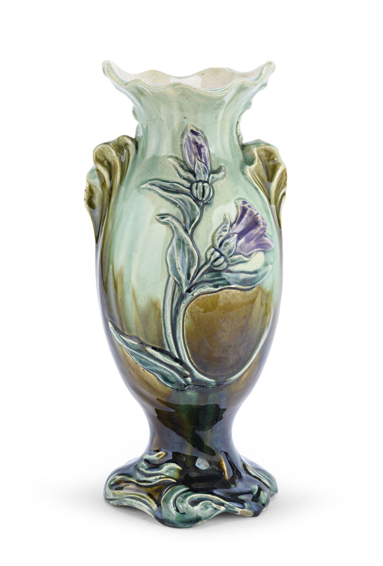 CERAMIC VASE ART NOUVEAU STYLE