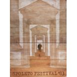 POSTER BY MARIO CEROLI FOR THE SPOLETO FESTIVAL 1983