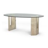 DINING TABLE CARLO SCARPA FOR CATTELAN 1970s