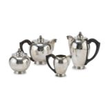 SILVER TEA AND COFFEE SET NORTHERN EUROPE EARLY 20TH CENTURY