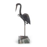 BRONZE SCULPTURE OF PHOENIX CHINA EARLY 20TH CENTURY