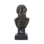 BRONZE BUST OF SOPHOCLES 19TH CENTURY