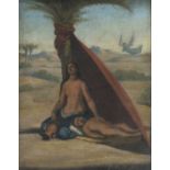 OIL PAINTING BY ENRICO POLLASTRINI 19TH CENTURY