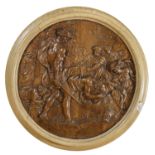 WOOD BAS-RELIEF BYALESSANDRO ALGARDI follower of