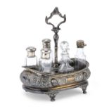 OIL CRUET IN SHEFFIELD ENGLAND VICTORIAN PERIOD