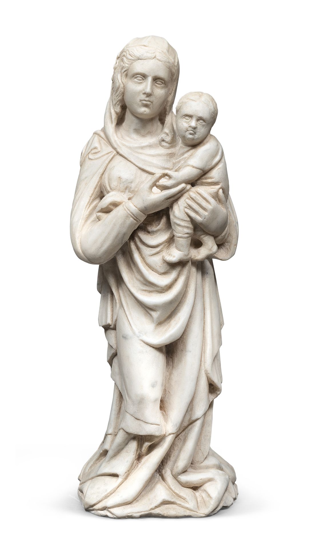 WHITE MARBLE SCULPTURE 16TH CENTURY