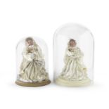PAIR OF NATIVITY SCULPTURES EARLY 20TH CENTURY