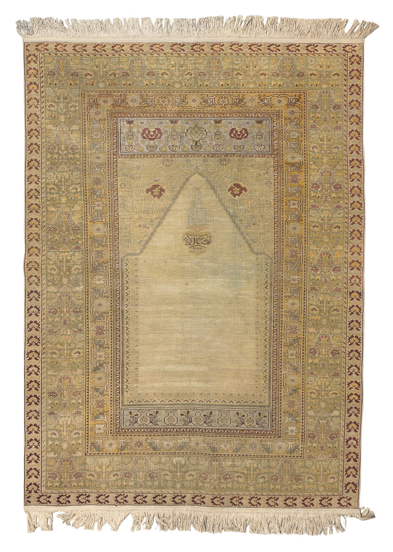 RARE ANATOLIAN KIRSHEIR RUG 19TH CENTURY