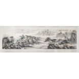 CHINESE MIXED MEDIA PAINTING 20TH CENTURY