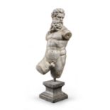 MARBLE SCULPTURE OF NEPTUNE LATE 19TH CENTURY