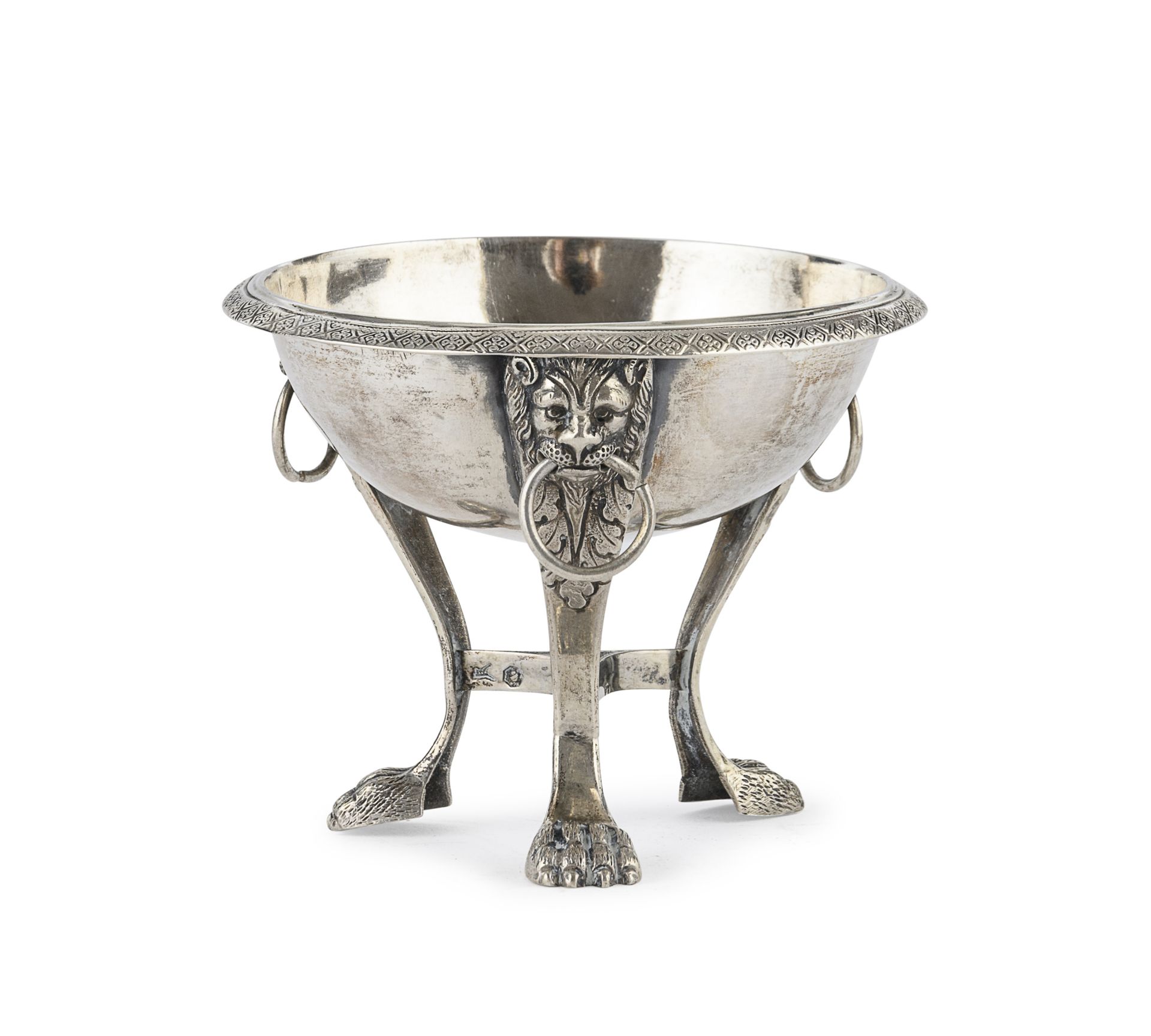 SILVER SUGAR BOWL LOMBARDO-VENETIAN CITY OF MILAN 1820/1830