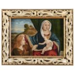 OIL PAINTING BY VENETIAN PAINTER LATE 15TH CENTURY