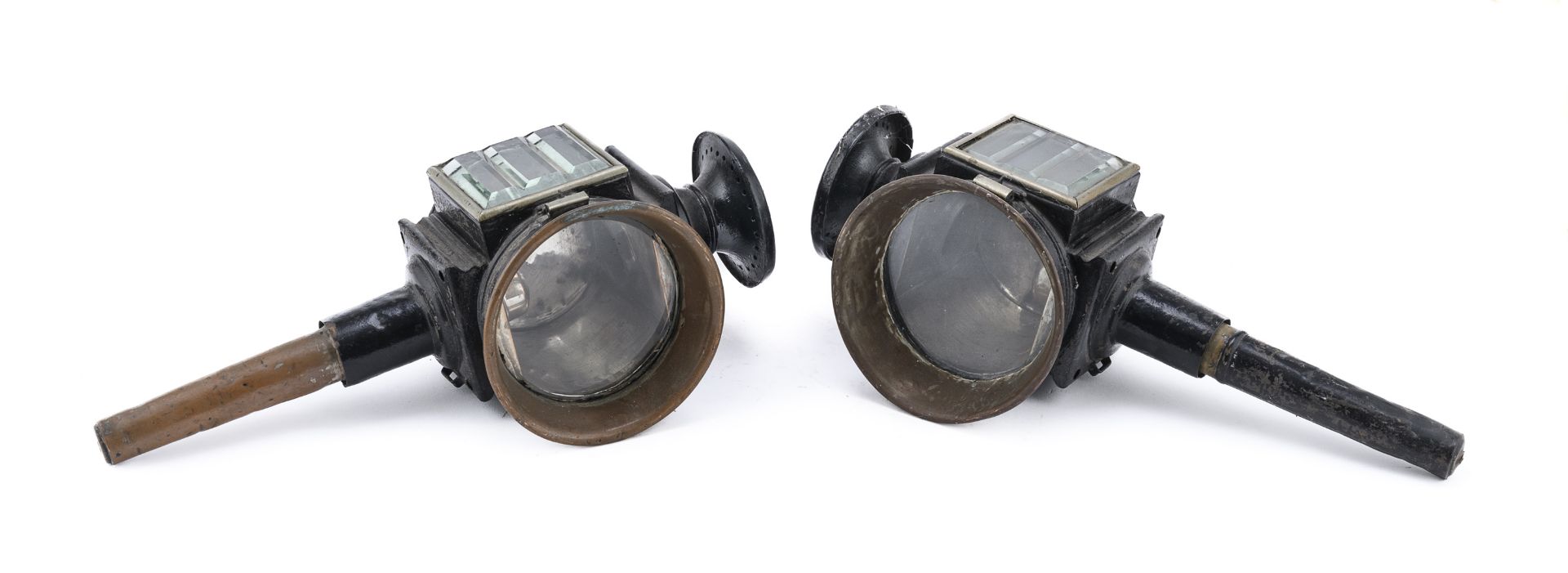 PAIR OF CARRIAGE LAMPS LATE 19TH CENTURY