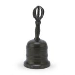 GOKOREI BRONZE RITUAL BELL JAPAN LATE 18TH EARLY 19TH CENTURY