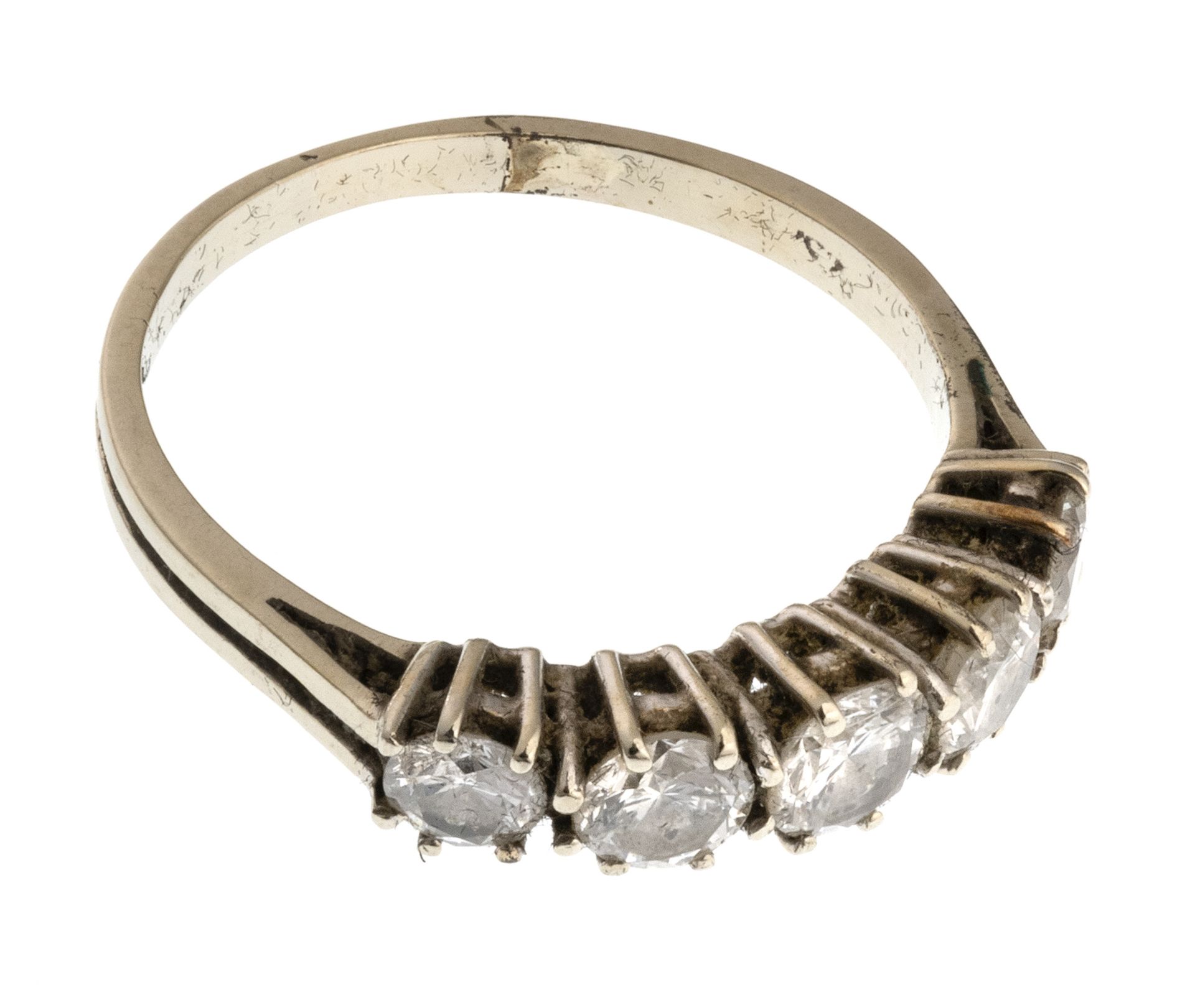 GOLD RIVIERE RING