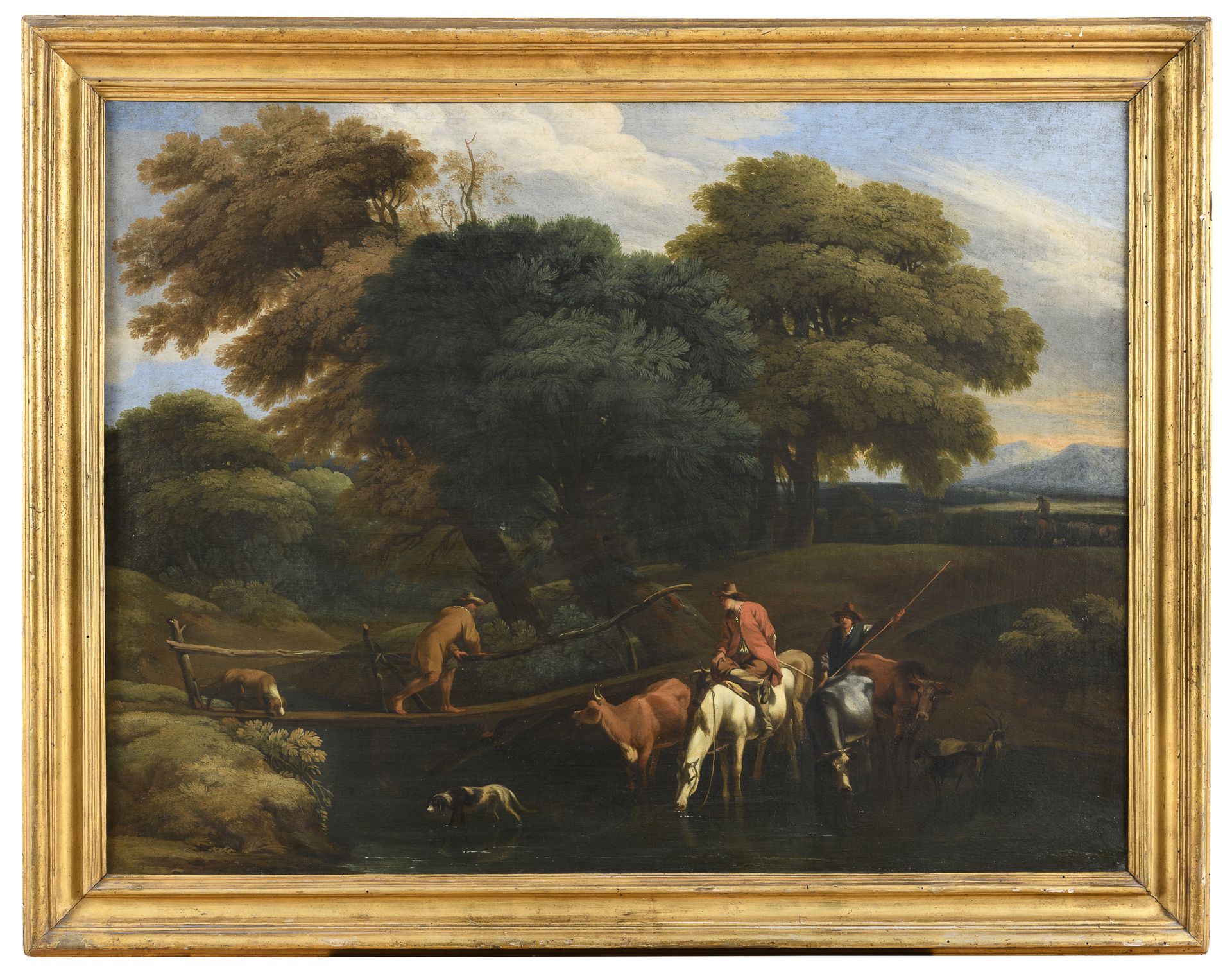 OIL PAINTING BY AELBERT CUYP follower of