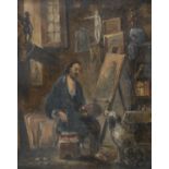OIL PAINTING BY ITALIAN PAINTER 19TH CENTURY