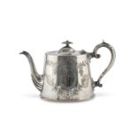 SILVER-PLATED TEAPOT ENGLAND EARLY 20TH CENTURY