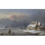 OIL PAINTING BY DUTCH PAINTER LATE 19TH CENTURY