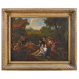 OIL PAINTING BY NICOLAS POUSSIN follower of