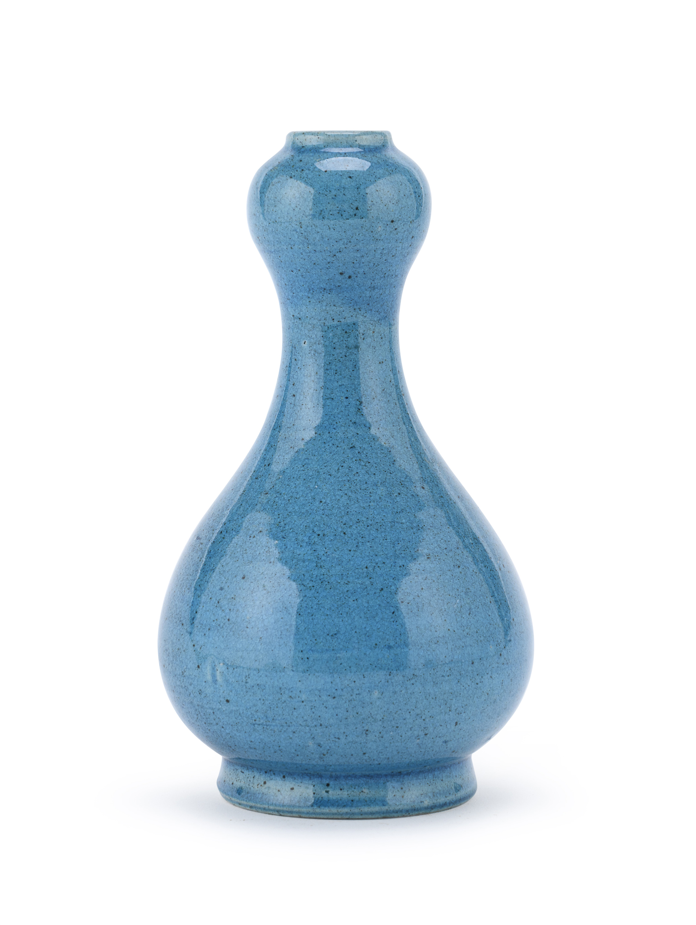 TURQUOISE-GLAZED PORCELAIN VASE CHINA LATE 19TH CENTURY