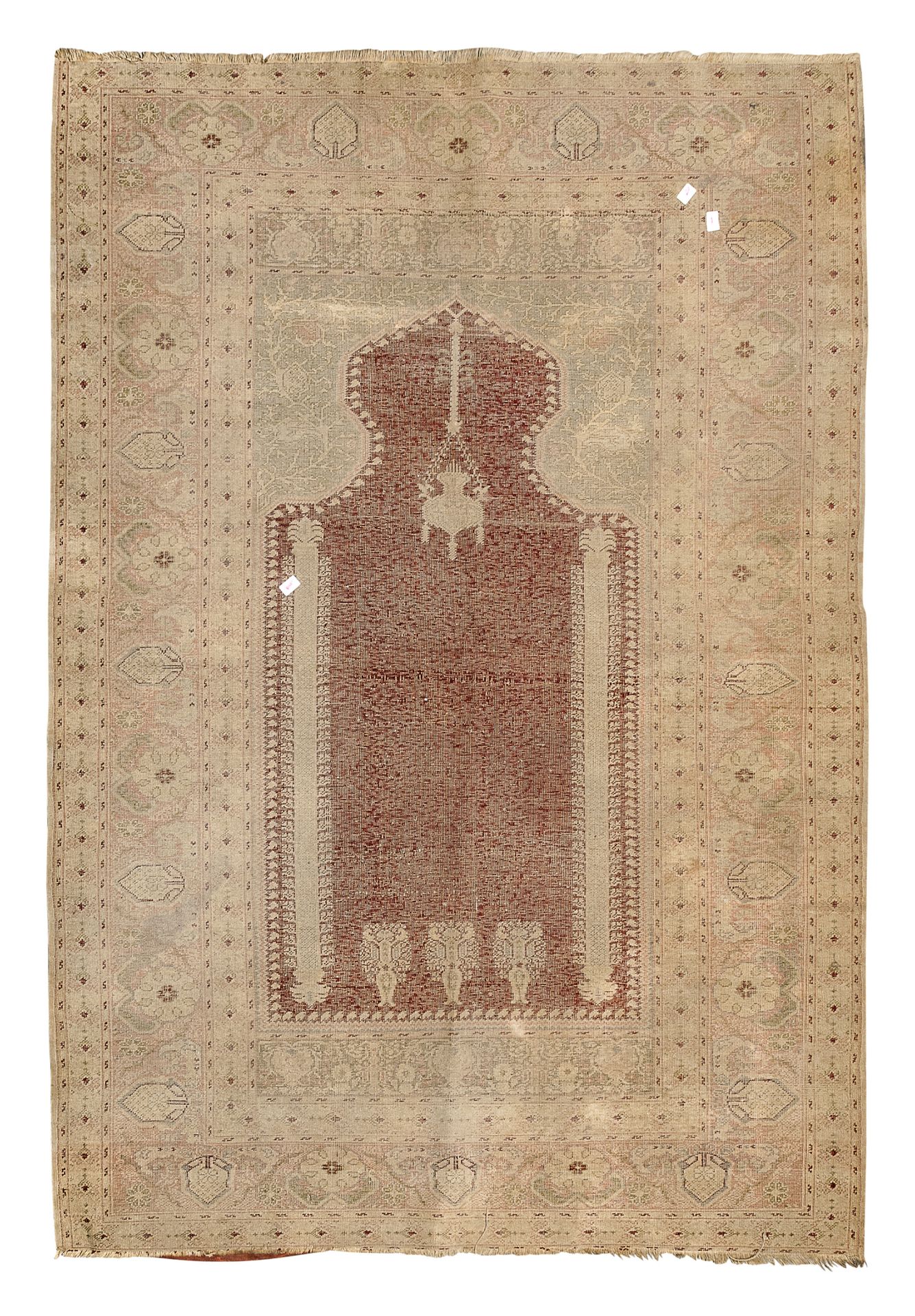 RARE ANATOLIAN HEREKÈ RUG EARLY 19TH CENTURY