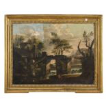 OIL PAINTING BY FRENCH PAINTER ACTIVE IN ITALY LATE 17TH CENTURY