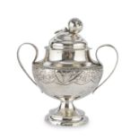 SILVER SUGAR BOWL ITALY FIRST HALF 19TH CENTURY