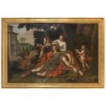 OIL PAINTING BY PIETER VAN LINT 17TH CENTURY