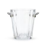 CRYSTAL ICE BUCKET BACCARAT FRANCE 20TH CENTURY