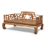 TEAK BED CHINA 19TH CENTURY