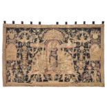 GRASS JUICE JAQUARD TAPESTRY EARLY 20TH CENTURY