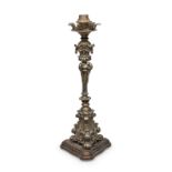 BRONZE CANDLESTICK EARLY 20TH CENTURY