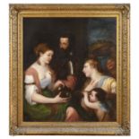 OIL PAINTING BY FOLLOWER OF TIZIANO VECELLIO END OF 18TH CENTURY