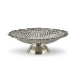 SILVER-PLATED CENTERPIECE ENGLAND MID 20TH CENTURY