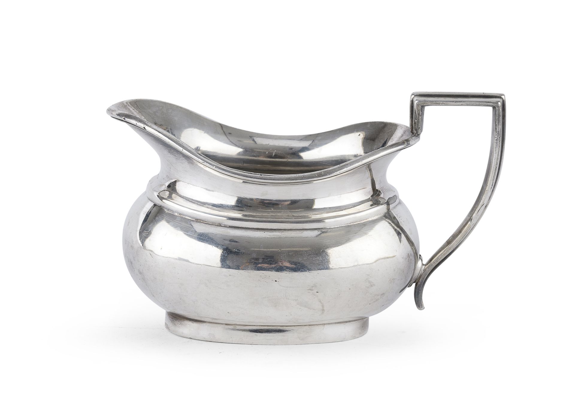 SMALL SILVER-PLATED MILK JUG ENGLAND EARLY 20TH CENTURY