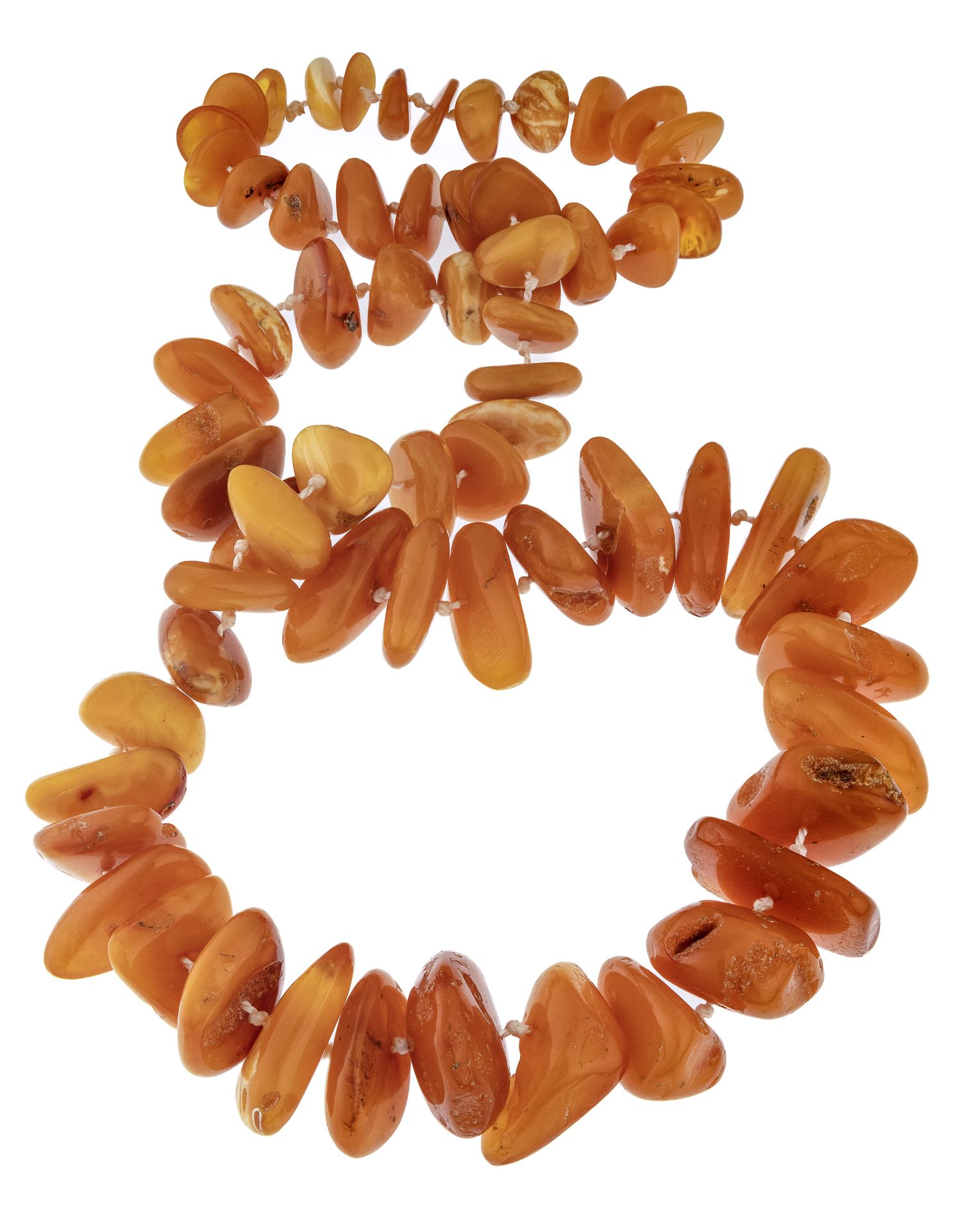 AMBER NECKLACE AND BRACELET