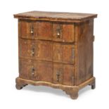 WALNUT BEDSIDE TABLE VENETO 18TH CENTURY