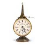 DRUM ALARM CLOCK LATE 19TH CENTURY